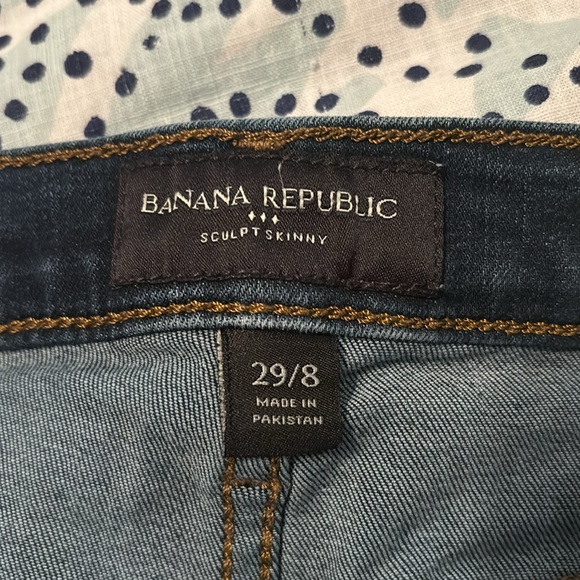 Banana Republic Sculpt Skinny Women’s Jeans Size 29/8 - Picture 10 of 11